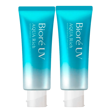 Kit Aqua Rich Watery Essence  – Protetor Solar FPS 50 Com 2 Unidades 50g