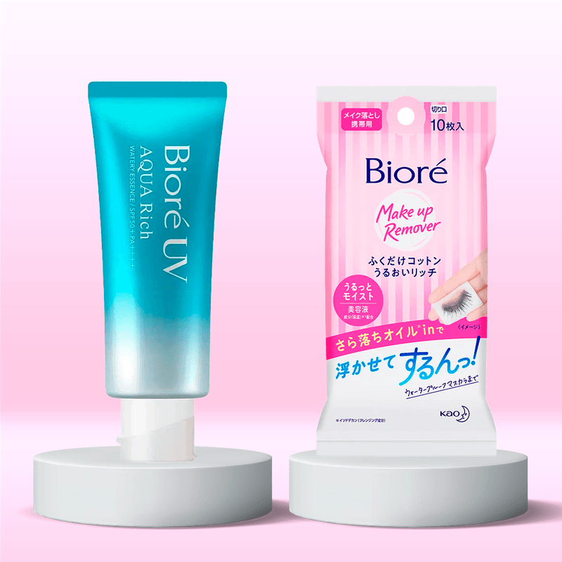 Kit - Protetor Solar FPS 50 + Lenço Demaquilante Facial Kit